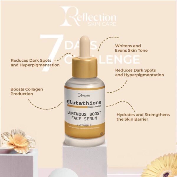 Glutathione Niacinamide + Vitamin C Luminous Boost Face Serum